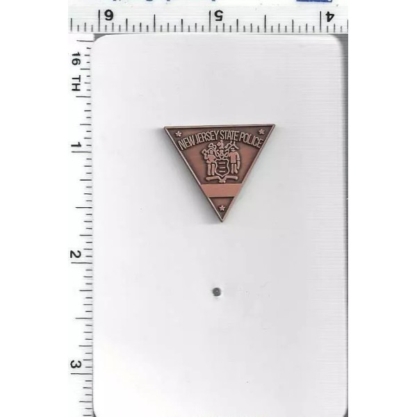 Allstate Unmarked New Jersey State Police Trooper's Lapel Pin /