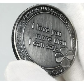 I Love You Lucky Coin Lovely Collectible Plated Souvenir Coins Luck Collection Art Commemorative Coin Gifts