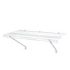 ClosetMaid Wire Shelf Kit with Hardware, 2 Ft. Wide, for