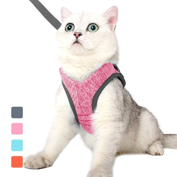 Cat Harness Leash Straps Soft and Comfortable Cat Walking Jacket