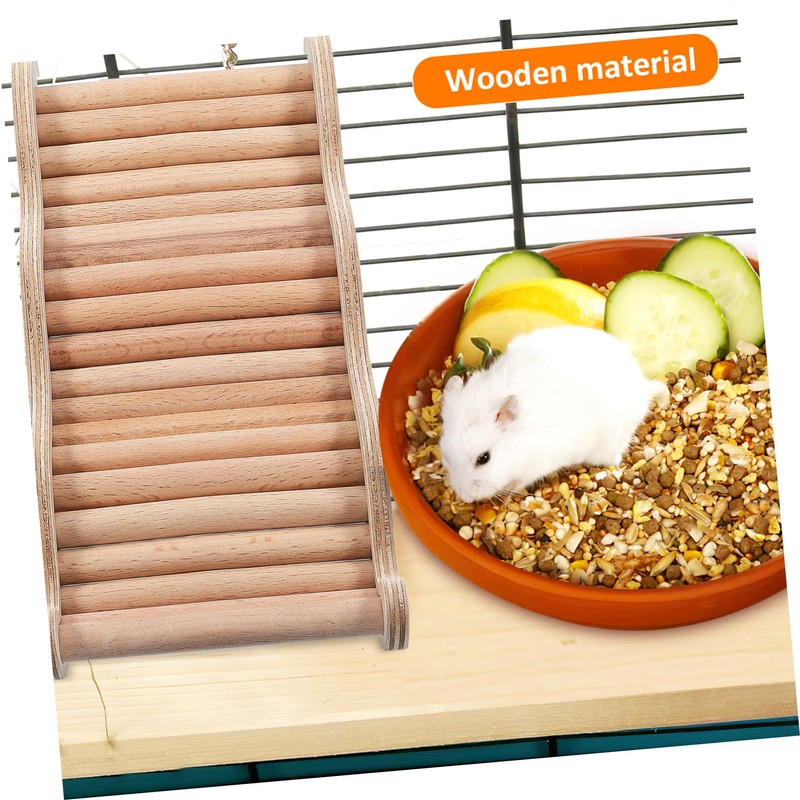 CORHAD Hamster Ladder Reptile Bridge Wave Climbing Toy for Hamsters
