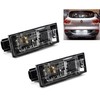 appRUN 2X NUMBER PLATE LIGHT FOR RENAULT KADJAR CLIO III