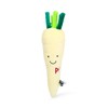 Petface Foodie Faces Penelope Parsnip Plush Dog Toy with Built-In-Squeaker