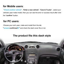 Dash Cover Mat Custom Fit for Toyota Celica,Dashboard Pad Cap Carpet Protector K241 (Darkgray)