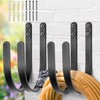 Lifyzoon Garden Hose Holders Mount: Wall Mount Garden Hose Hangers