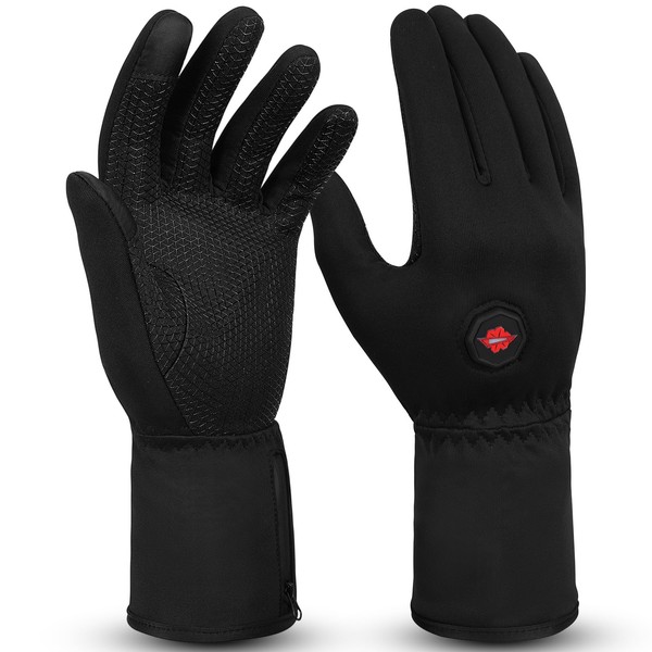 Dr.Warm Heated Gloves for Men Women, Electric Heated Gloves with