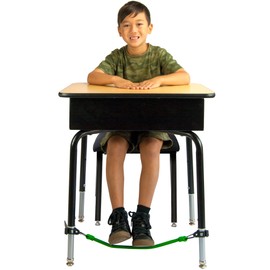 Kick Bands Desk Fidget Bands for Kids - Alternative Flexible Seating Classroom Supplies for Elementary School Students - Kickbands ADHD Foot Sensory Fidgets for Classroom Desks by Solace