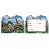 LEOWEST 20pcs Dinosaur Birthday Party Invitations,Dinosaur Invitations Birthday Party Supplies