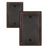ZILLSEA Metal Wall Plates, Switch Plates and Outlet Covers, Decorative