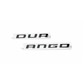 Reflective Concepts Durango Lift Gate Emblem Overlay Decal Sticker - 2011-2026 Dodge Durango - (Color: Gloss Black)