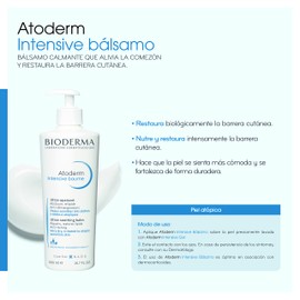 Atoderm Bálsamo Intensivo 500 ml                                                                                                                      
