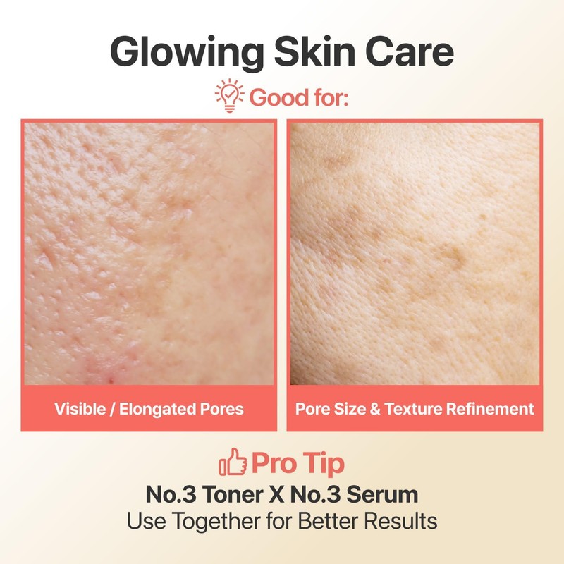 No.3 Super Glowing Essence Toner