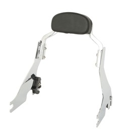 XMT-MOTO Sissy Bar Short Passenger Back Rest For Harley Sportster 883 1200 XL 48 72 2004-later