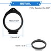 X AUTOHAUX 2 Set Speaker Spacer Ring Tweeter Speaker Spacer