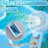 Tuanse 24 Pcs Pool Party Fans Bulk Mini Portable Handheld