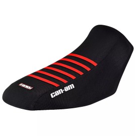 Can-Am Can Am Renegade 500 800 GEN 1 2007-2011 Seat Cover BLACK w/ RED Ribs #260