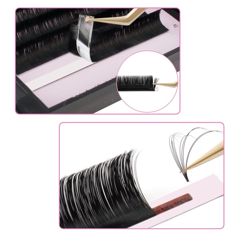 Oreola Auto Fan Lashes Volume Eyelash Extensions Simple Fan Lashes