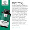 HealthyWorld Vegan Omega-3 1100 mg - Oil from Schizochytrium Algae