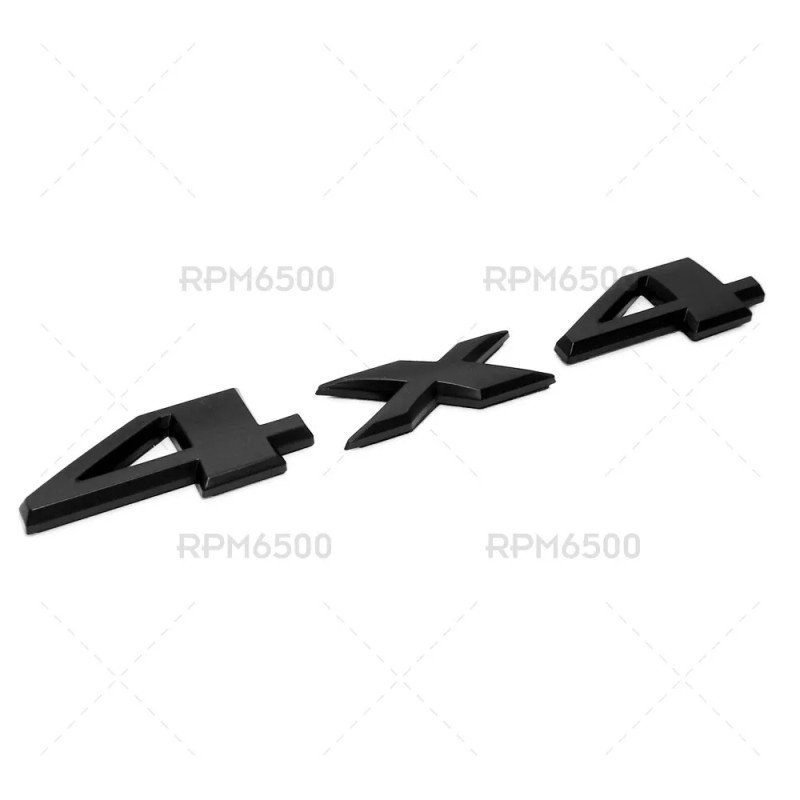 Mopar 2011-2020 Jeep Grand Cherokee Black 4X4 Liftgate Emblem Nameplate