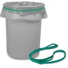 Tasker Rubber Bands for 55 Gallon Trash Cans, (Value -