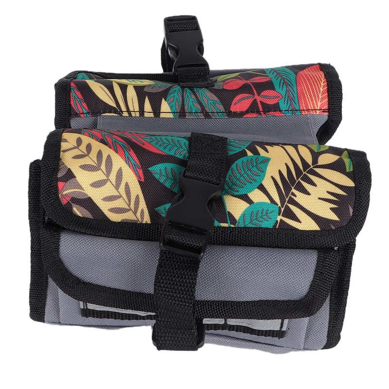 Bike Front Frame Bag Bicycle Twin Storage Top Tube Bag