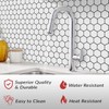 DÉCOR WOW Peel & Stick Backsplash for Kitchen & Bathroom,