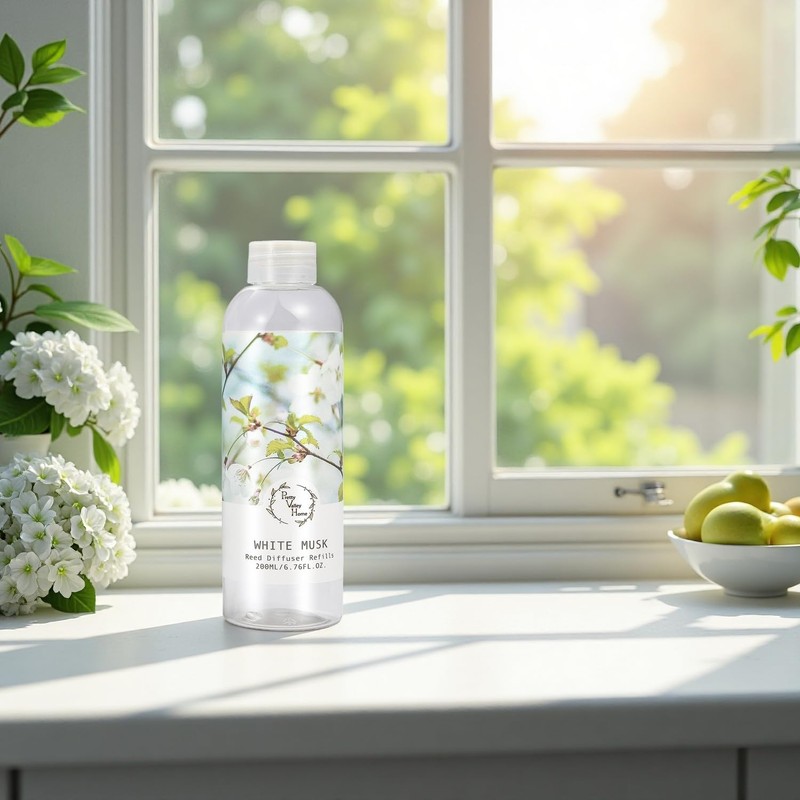 Pretty Valley Home Reed Diffuser Refill (White Musk)
