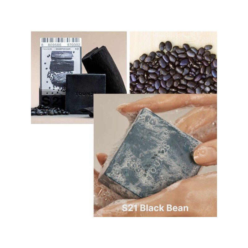 TOUN28 Solid Shampoo Bar 100g, Type:S20 Menthol/Peppermint (For scalp cooling)