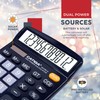 CATIGA Desktop Calculator (2 Pack) 12 Digit with Large LCD