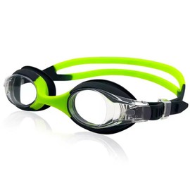 Kids Swim Goggles - Anti-fog lense, Attractive Colors, Unisex, Polycarbonate Lens, UV Protection (Blue + Yellow)