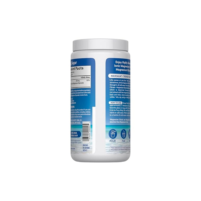 Natural Vitality Natural Calm Magnesium Anti Stress, Orignal, 16 oz