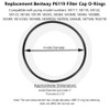 4 Pack O-Ring - Replacement P6119 (P6119ASS16) O-Ring for Bestway