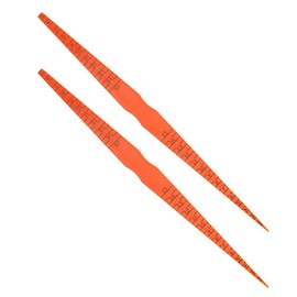 2pcs Gap Gauge Auto Supplies Car Panel Gap Alignment Tool Plastic Car Door Ruler Car Gap Ruler Panel Gap Ruler Gap Alignment Ruler Car Engine Door Ruler Measuring Tool