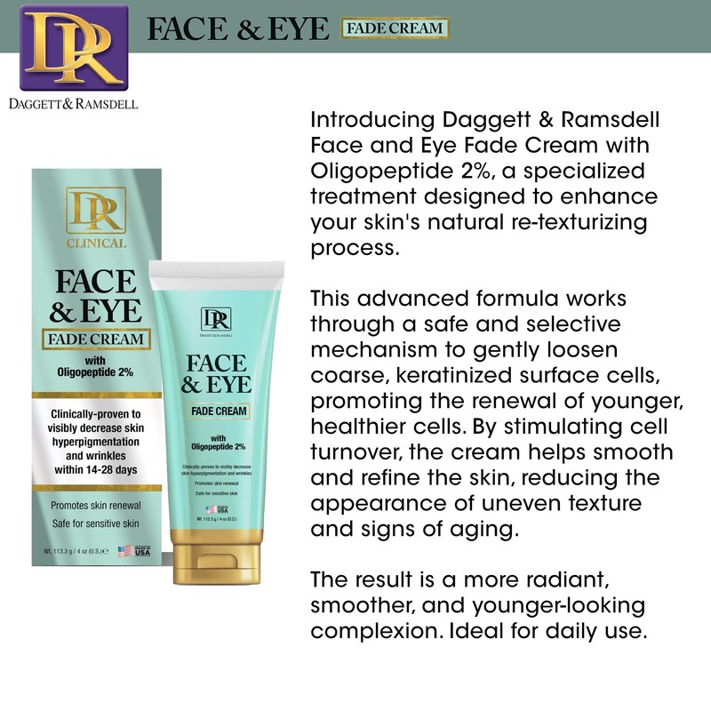 Daggett & Ramsdell Face and Eye Fade Cream with Oligopeptide
