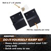 Keeper 05674-6 Do It Yourself Ramp Kit, Black - Safely