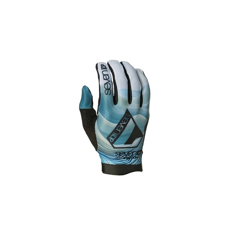 Seven iDP 7iDP Transition Full Finger MTB Cycling Gloves (Ice,