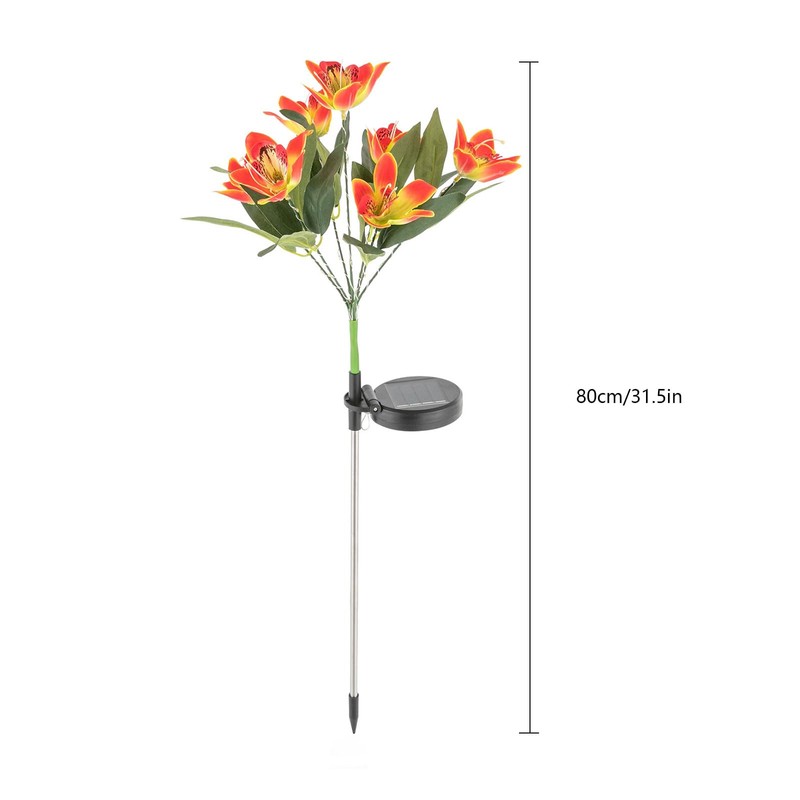 CNCEST Solar Swaying Pathway Light, Solar Garden Light, Outdoor Solar