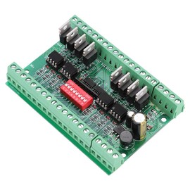 8-5V 24V 8-Channel Logic Level Converter, NPN/Pnp to Npn Square Signal Signal Converter Module Level Converter 10MHz, Default