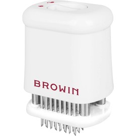 Browin® Softening Meat 311401 | Meat Tenderiser with 56 Stainless Steel Ultra Sharp Needles | Spice Steak Machine Steak Plastic | Preparing Steaks | Meat Tenderizer Rectangular Shape