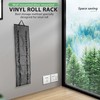 Hopbucan Vinyl Roll Holder with 48 Compartments, Vinyl Roll Storage