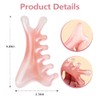 4-in-1 Gua Sha Massage Tools, Scalp Massager, Manual Face &
