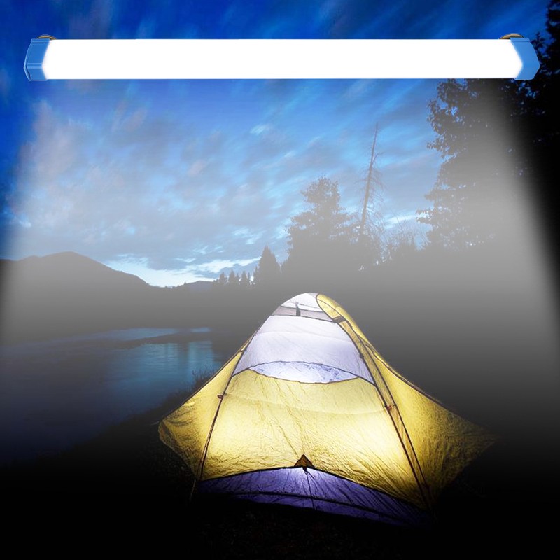 Portable Multifunctional USB Rechargeable LED Camping Emergency Light for Household/Outdoor
