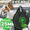 Xtremeauto EV Charging Cable Storage Bag - Waterproof Cable Tidy
