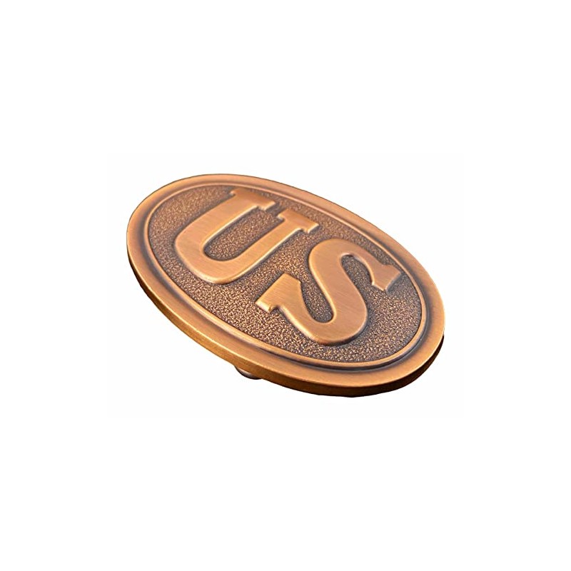 US Army Civil War Union Enlisted Solid Brass Belt Buckle,