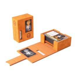 Gamegenic Arkham Horror Investigator Deck Box: Guardian (Orange) 60 CT - Durable and Sturdy TCG, OCG Card Storage – Compatible with Arkham Horror