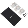 Hearing Amplifier Cleaning Kit Replacement Wax Filters Set with Cloth