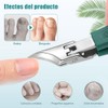 9 Pcs Kit De Cortaúñas para Pies y Limpieza de