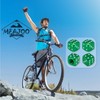 MEAJOO 4PCS Dice Style Tire Valve Stem Caps, with O