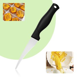 Corn Peeler,Corn Stripper Tool,Corn knife for corn removal,Corn Cutter,Corn Peeling Knife,Corn Scraper,Quick Corn Grain removal, Kitchen Multifunctional Knife（1Pcs）
