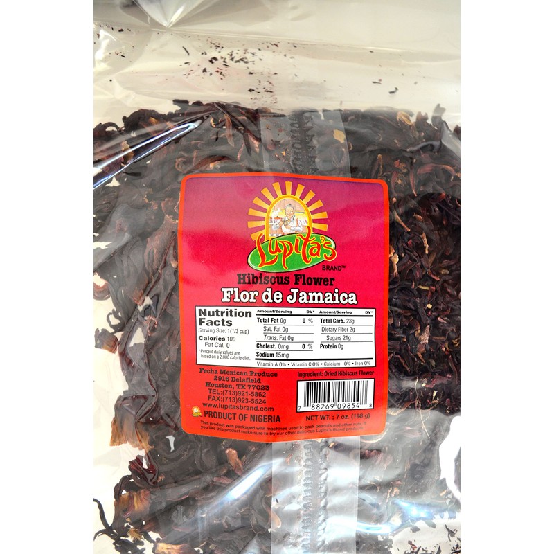 3 pack Hibiscus Flower (Flor de Jamaica) dried 7 oz